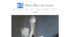 Desktop Screenshot of dawnhillantiques.com